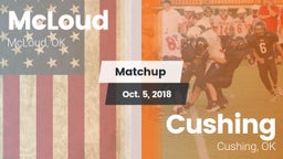 Matchup: McLoud vs. Cushing  2018