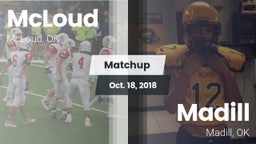 Matchup: McLoud vs. Madill  2018