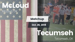 Matchup: McLoud vs. Tecumseh  2018