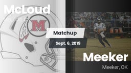 Matchup: McLoud vs. Meeker  2019