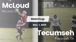 Matchup: McLoud vs. Tecumseh  2019
