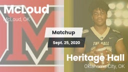 Matchup: McLoud vs. Heritage Hall  2020
