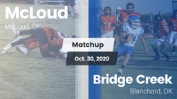 Matchup: McLoud vs. Bridge Creek  2020