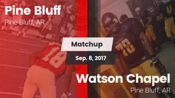 Matchup: Pine Bluff vs. Watson Chapel  2017