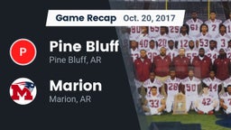Recap: Pine Bluff  vs. Marion  2017