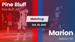 Matchup: Pine Bluff vs. Marion  2018