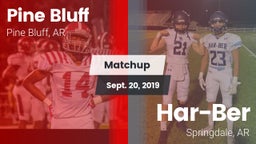 Matchup: Pine Bluff vs. Har-Ber  2019