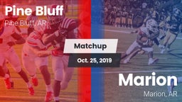 Matchup: Pine Bluff vs. Marion  2019