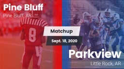 Matchup: Pine Bluff vs. Parkview  2020