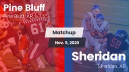 Matchup: Pine Bluff vs. Sheridan  2020