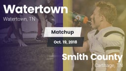 Matchup: Watertown vs. Smith County  2018