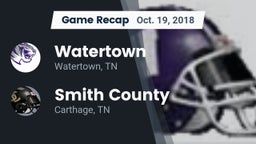 Recap: Watertown  vs. Smith County  2018
