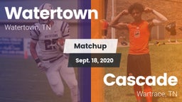 Matchup: Watertown vs. Cascade  2020