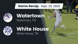 Recap: Watertown  vs. White House  2020