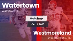 Matchup: Watertown vs. Westmoreland  2020