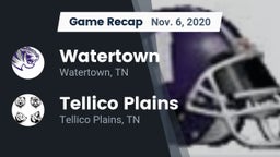 Recap: Watertown  vs. Tellico Plains  2020
