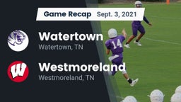 Recap: Watertown  vs. Westmoreland  2021