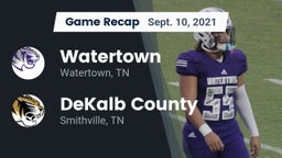 Recap: Watertown  vs. DeKalb County  2021