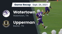 Recap: Watertown  vs. Upperman  2021