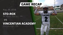 Recap: Sto-Rox  vs. Vincentian Academy  2016