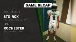 Recap: Sto-Rox  vs. Rochester  2016