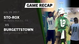 Recap: Sto-Rox  vs. Burgettstown  2017