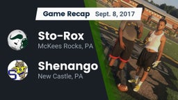 Recap: Sto-Rox  vs. Shenango  2017