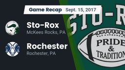 Recap: Sto-Rox  vs. Rochester  2017