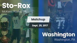 Matchup: Sto-Rox vs. Washington  2017