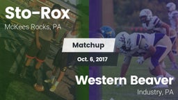 Matchup: Sto-Rox vs. Western Beaver  2017