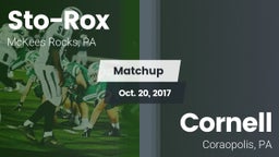 Matchup: Sto-Rox vs. Cornell  2017