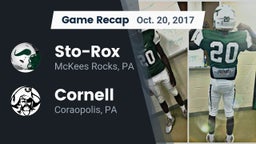 Recap: Sto-Rox  vs. Cornell  2017
