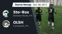 Recap: Sto-Rox  vs. OLSH 2017