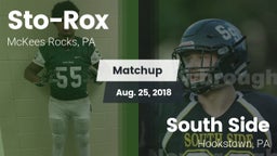 Matchup: Sto-Rox vs. South Side  2018