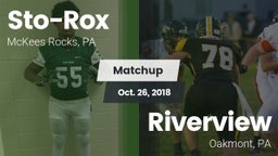 Matchup: Sto-Rox vs. Riverview  2018