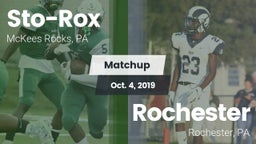 Matchup: Sto-Rox vs. Rochester  2019
