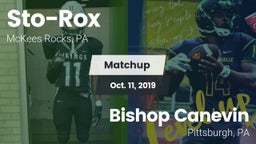 Matchup: Sto-Rox vs. Bishop Canevin  2019
