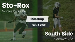 Matchup: Sto-Rox vs. South Side  2020