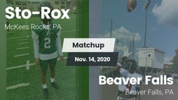 Matchup: Sto-Rox vs. Beaver Falls  2020