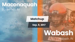 Matchup: Maconaquah vs. Wabash  2017