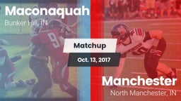 Matchup: Maconaquah vs. Manchester  2017