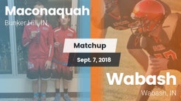Matchup: Maconaquah vs. Wabash  2018