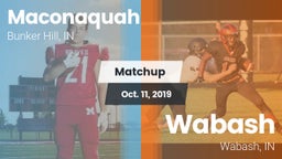 Matchup: Maconaquah vs. Wabash  2019