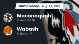 Recap: Maconaquah  vs. Wabash  2022