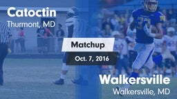 Matchup: Catoctin vs. Walkersville  2016