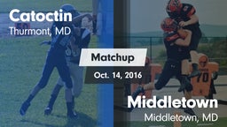 Matchup: Catoctin vs. Middletown  2016