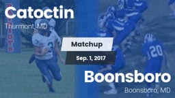 Matchup: Catoctin vs. Boonsboro  2017