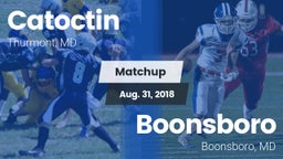 Matchup: Catoctin vs. Boonsboro  2018