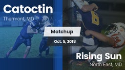 Matchup: Catoctin vs. Rising Sun  2018