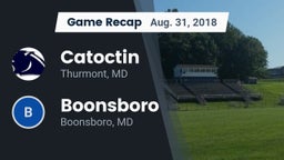 Recap: Catoctin  vs. Boonsboro  2018